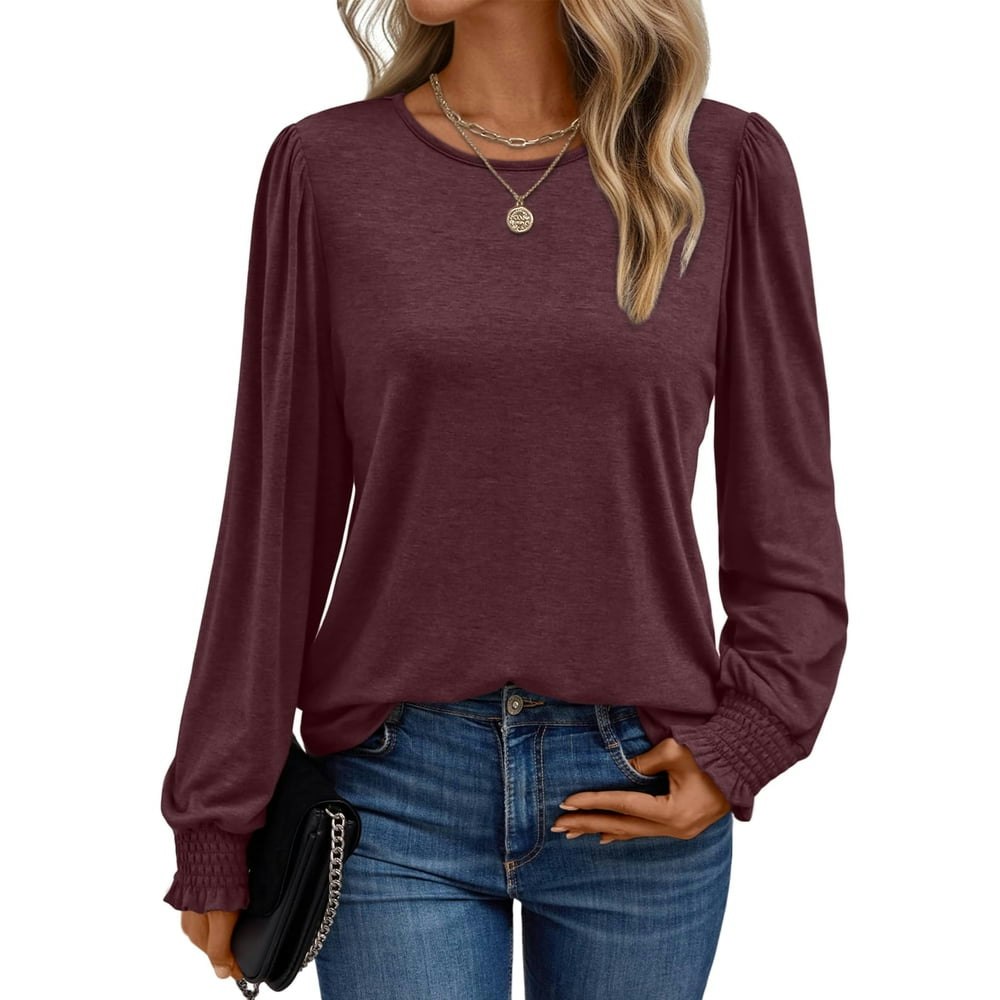 Sunbs Women's Long Sleeve Business Casual Blouse: $12.99 Sunbs Women's Long Sleeve Business Casual Blouse: $12.99