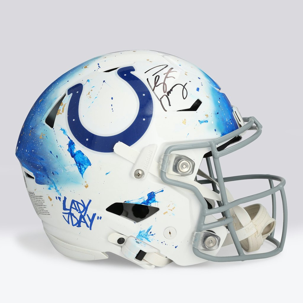 Peyton Manning Indianapolis Colts Autographed Riddell Speed Flex Authentic Helmet: $9,099.99 Peyton Manning Indianapolis Colts Autographed Riddell Speed Flex Authentic Helmet: $9,099.99