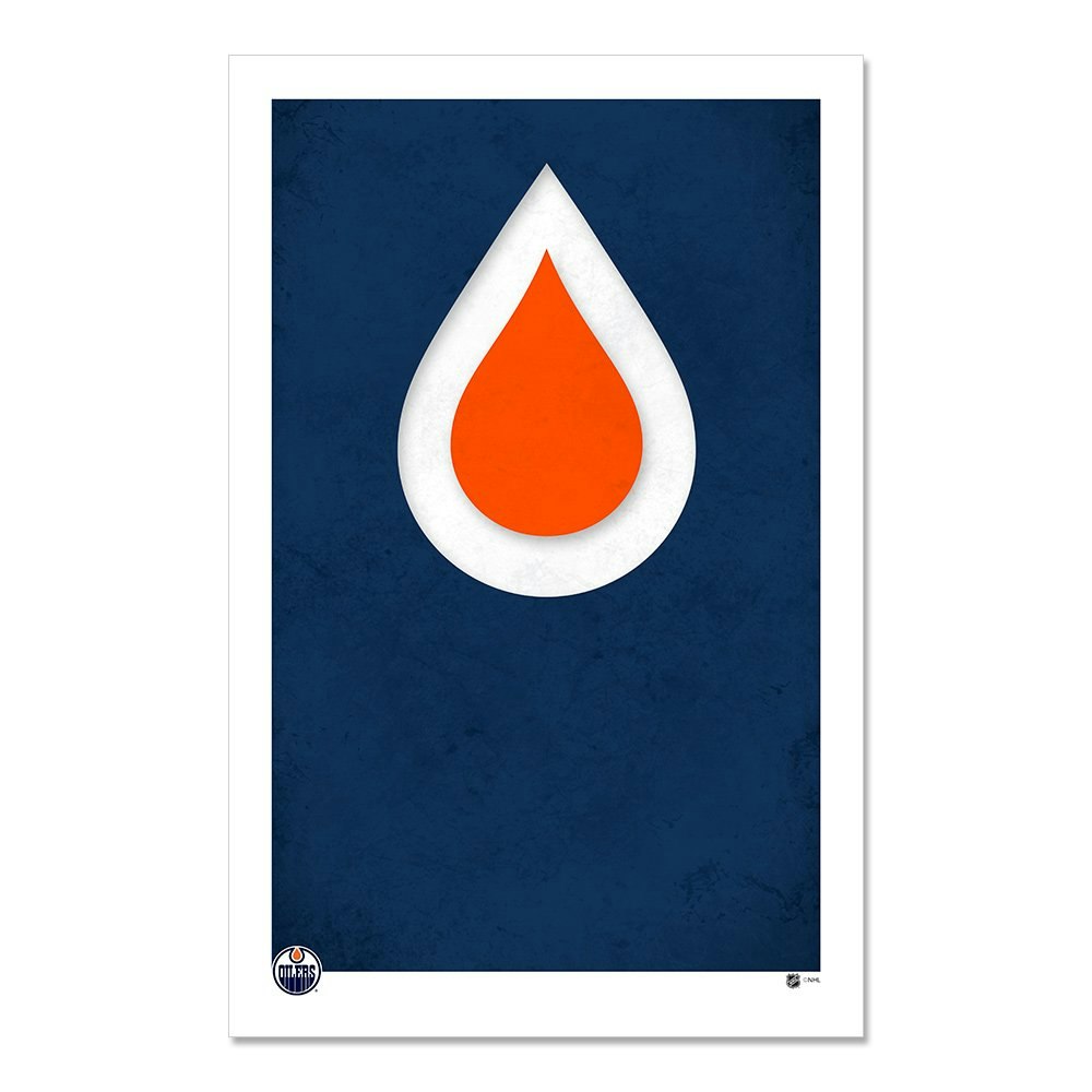 Edmonton Oilers 11" x 17" Minimalist Art Poster: $34.99 Edmonton Oilers 11" x 17" Minimalist Art Poster: $34.99