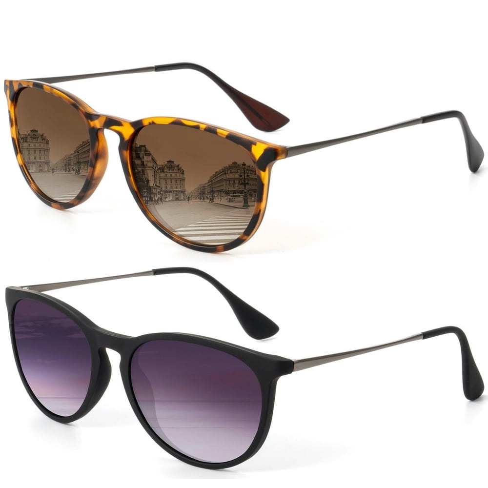 Kaliyadi Polarized Women's Sunglasses 2-Pack: $14.39