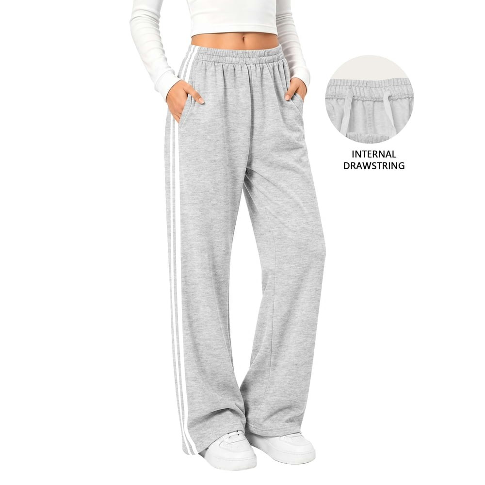 Temofon Women's Wide Leg Sweatpants with Pockets: $14.98 Temofon Women's Wide Leg Sweatpants with Pockets: $14.98