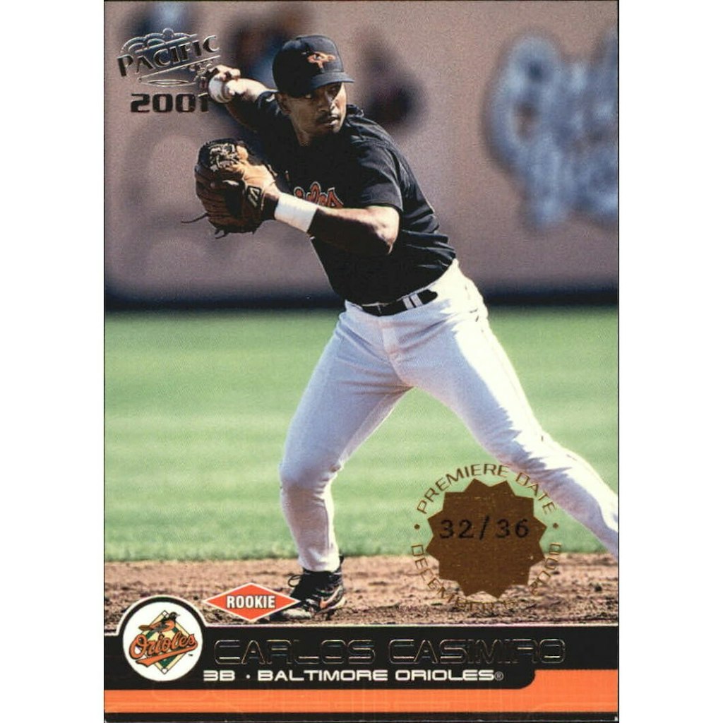 2001 Pacific Premiere Date #454 Carlos Casimiro Trading Card: $12 2001 Pacific Premiere Date #454 Carlos Casimiro Trading Card: $12