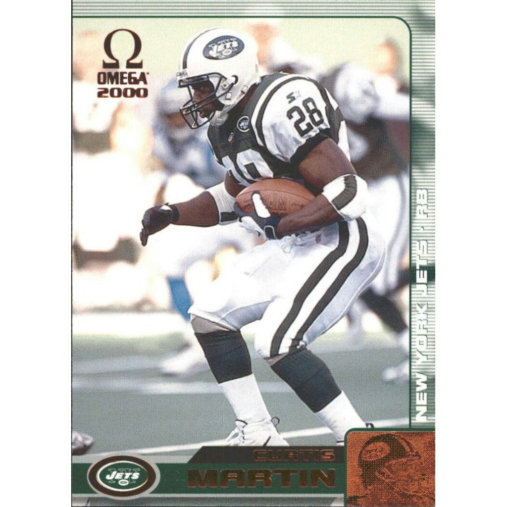 Curtis Martin 2000 Pacific Omega Copper Card #94: $12 Curtis Martin 2000 Pacific Omega Copper Card #94: $12
