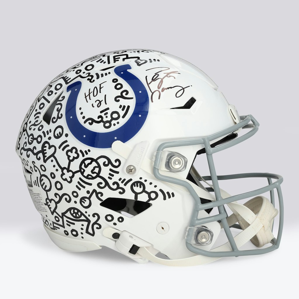Peyton Manning Autographed Indianapolis Colts Riddell Speed Flex Authentic Helmet: $9,299.99 Peyton Manning Autographed Indianapolis Colts Riddell Speed Flex Authentic Helmet: $9,299.99