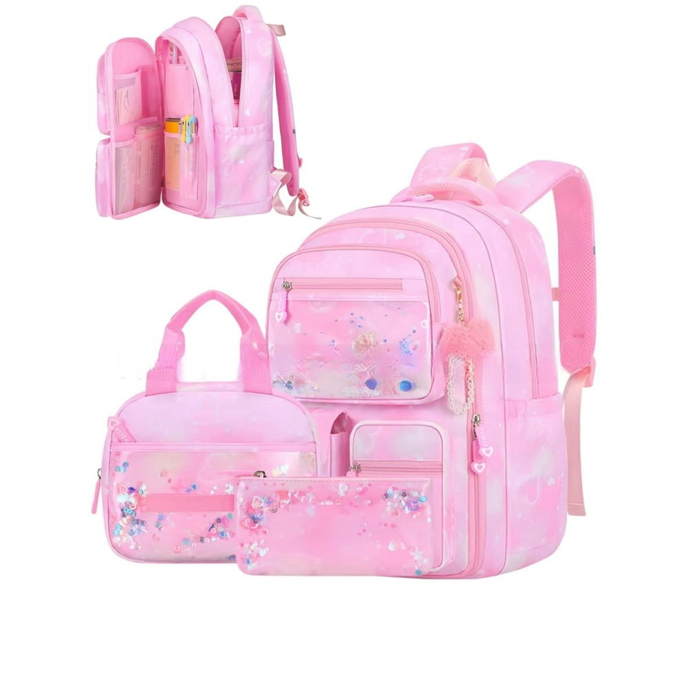 Raistyw Girls 3-Piece Backpack Set: $27.55 Raistyw Girls 3-Piece Backpack Set: $27.55
