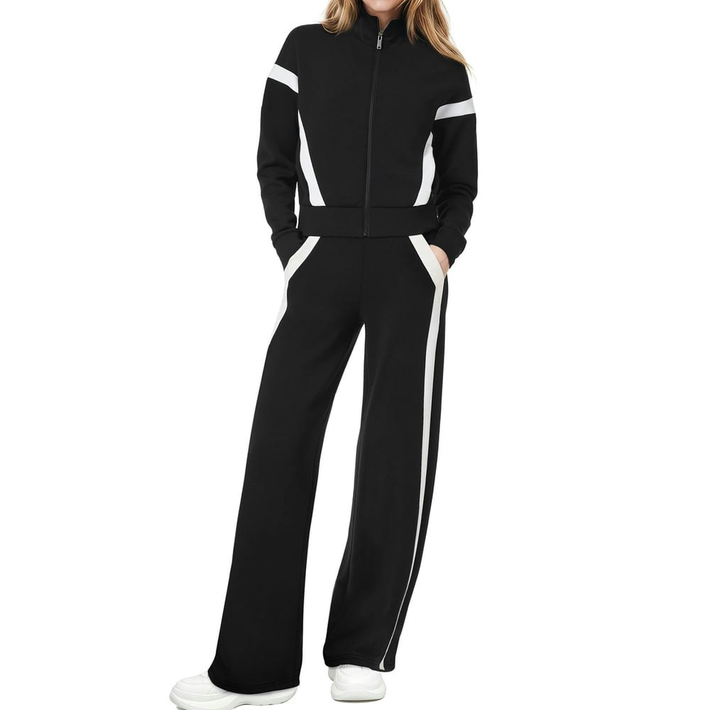Uvn Women's 2-Piece Long Sleeve Zip-Up Tracksuit: $28.98 Uvn Women's 2-Piece Long Sleeve Zip-Up Tracksuit: $28.98
