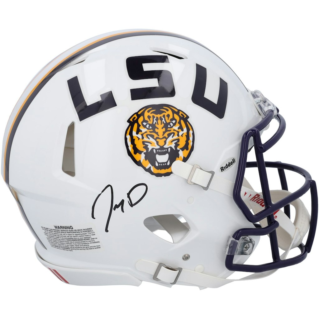 Jayden Daniels Autographed LSU Tigers Riddell Speed Authentic Helmet: $849.99