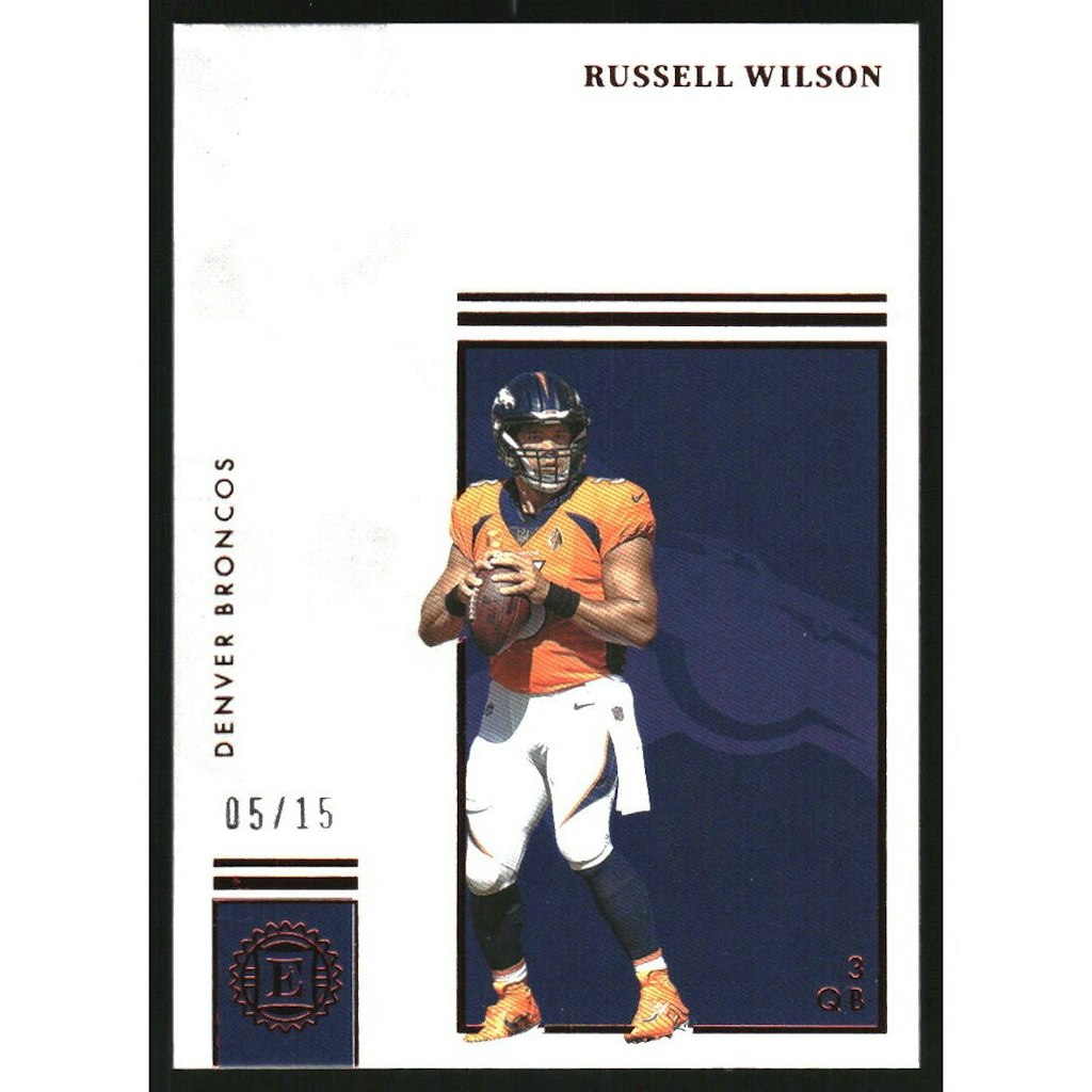 2022 Panini Encased Ruby #15 Russell Wilson Card: $18 2022 Panini Encased Ruby #15 Russell Wilson Card: $18