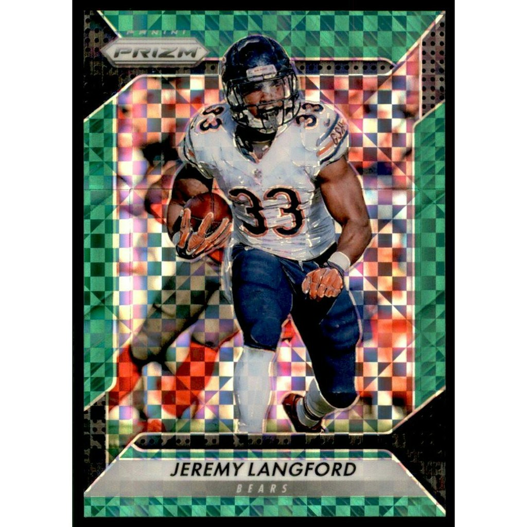 2016 Panini Prizm Green Power Jeremy Langford Card #177: $10 2016 Panini Prizm Green Power Jeremy Langford Card #177: $10
