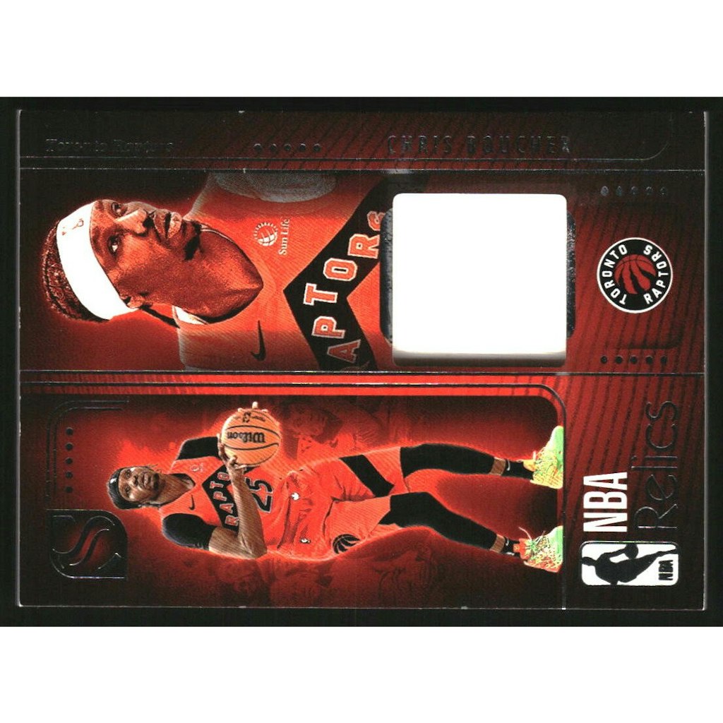 Chris Boucher 2024-25 Panini Silhouette NBA Relic Card: $10 Chris Boucher 2024-25 Panini Silhouette NBA Relic Card: $10