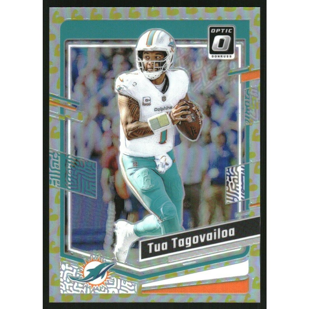 2023 Donruss Optic Flex Tua Tagovailoa Card #118: $10 2023 Donruss Optic Flex Tua Tagovailoa Card #118: $10