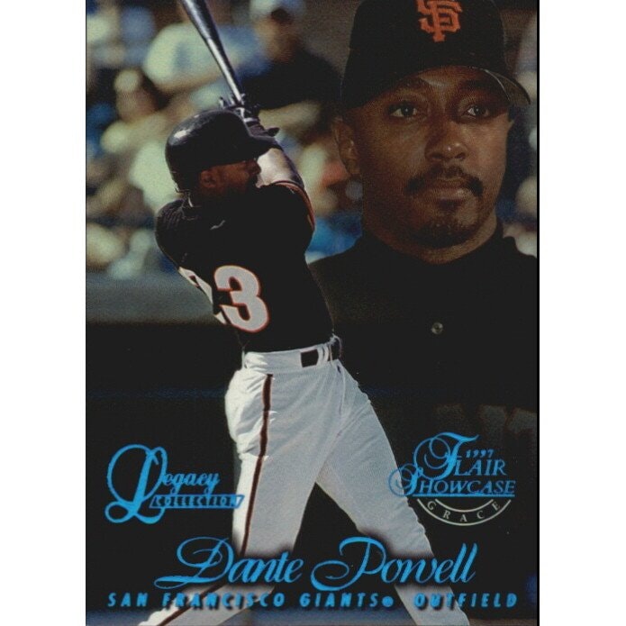 1997 Flair Showcase Legacy Collection Dante Powell Card: $24 1997 Flair Showcase Legacy Collection Dante Powell Card: $24