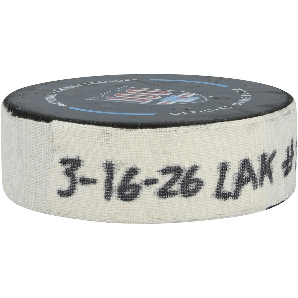 Mikey Anderson Los Angeles Kings Game-Used Goal Puck: $149.99 Mikey Anderson Los Angeles Kings Game-Used Goal Puck: $149.99