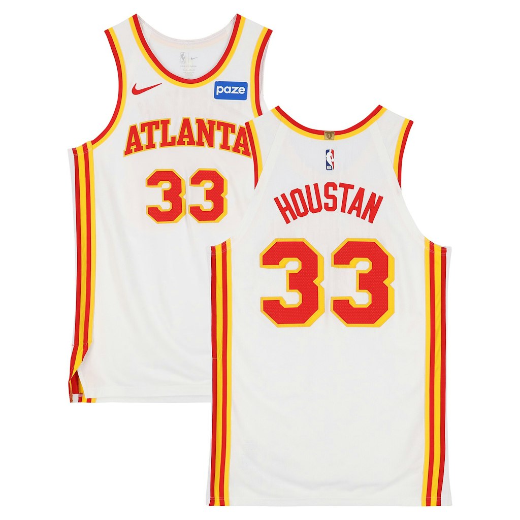 Caleb Houstan Game-Used Atlanta Hawks Jersey: $599.99 Caleb Houstan Game-Used Atlanta Hawks Jersey: $599.99