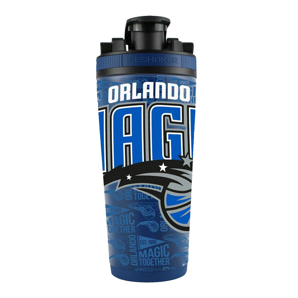 Orlando Magic 26-ounce 4D Stainless Steel Shaker Bottle: $45.99 Orlando Magic 26-ounce 4D Stainless Steel Shaker Bottle: $45.99