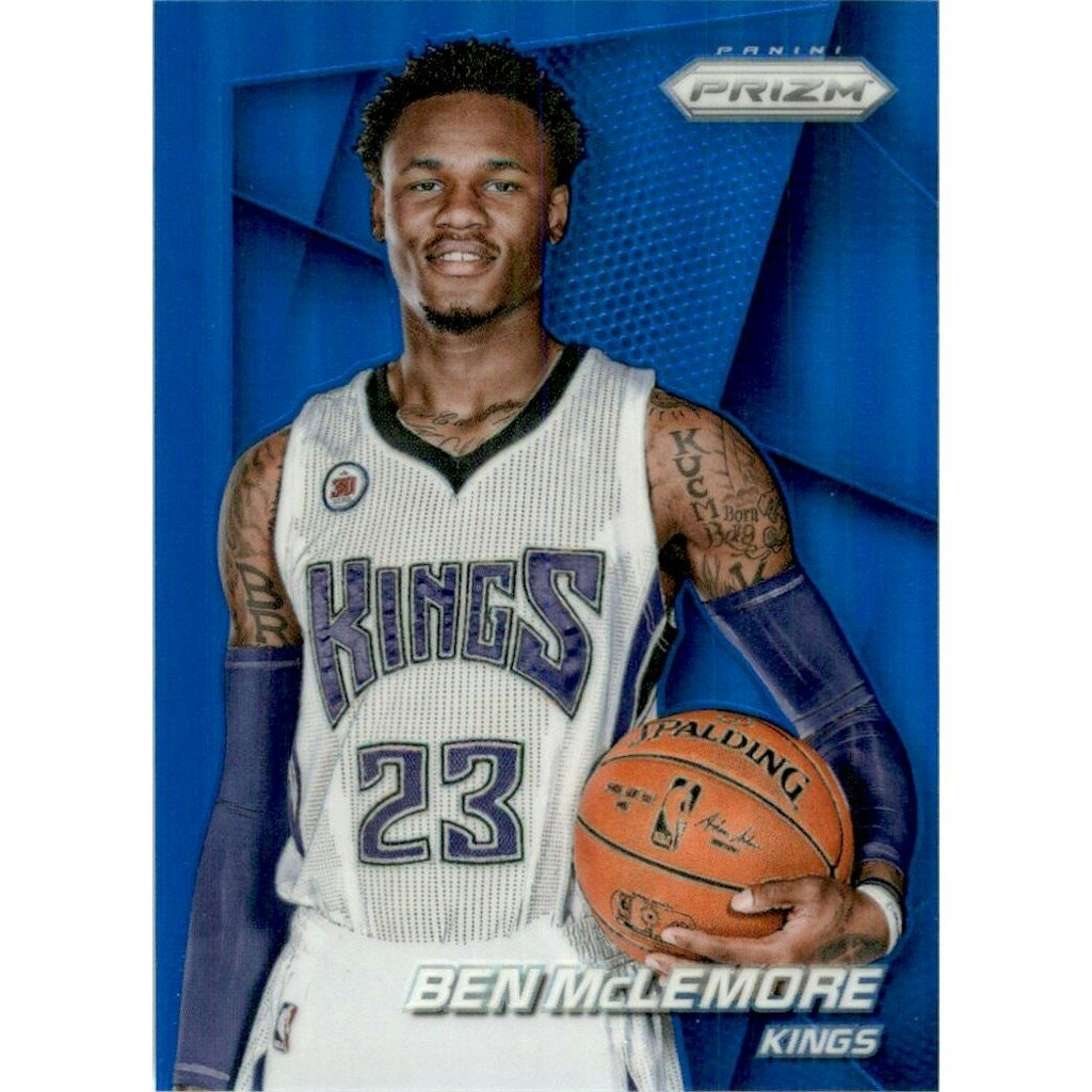 2014-15 Panini Prizm Blue Prizm Ben McLemore Card: $10 2014-15 Panini Prizm Blue Prizm Ben McLemore Card: $10