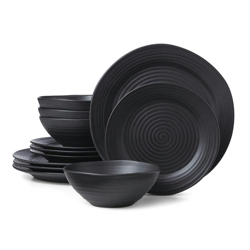 Oneida Ridge 12-Piece Stoneware Dinnerware Set: $46.99 Oneida Ridge 12-Piece Stoneware Dinnerware Set: $46.99