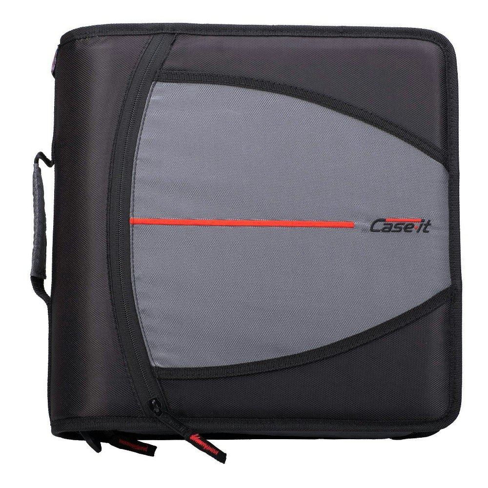 Case-it 3-Inch Round Ring Zipper Binder: $23.99 Case-it 3-Inch Round Ring Zipper Binder: $23.99