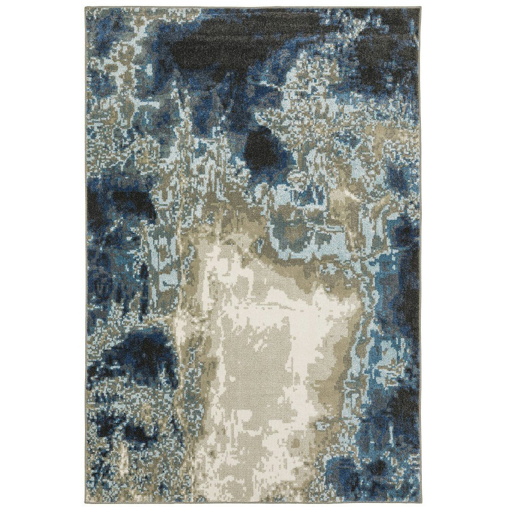 Captiv8e Designs 5'3"x7'3" Contemporary Abstract Area Rug: $299.99 Captiv8e Designs 5'3"x7'3" Contemporary Abstract Area Rug: $299.99
