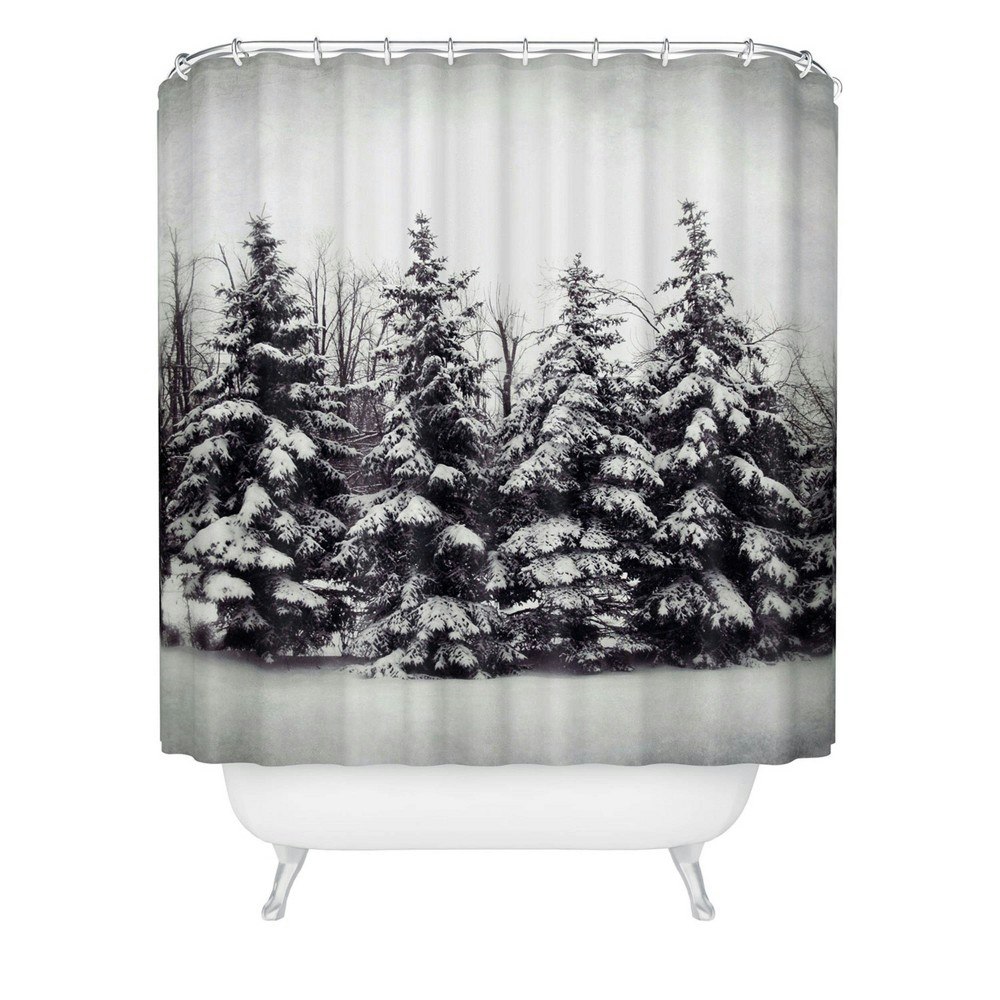 Deny Designs Snow and Pines Shower Curtain: $69.99 Deny Designs Snow and Pines Shower Curtain: $69.99