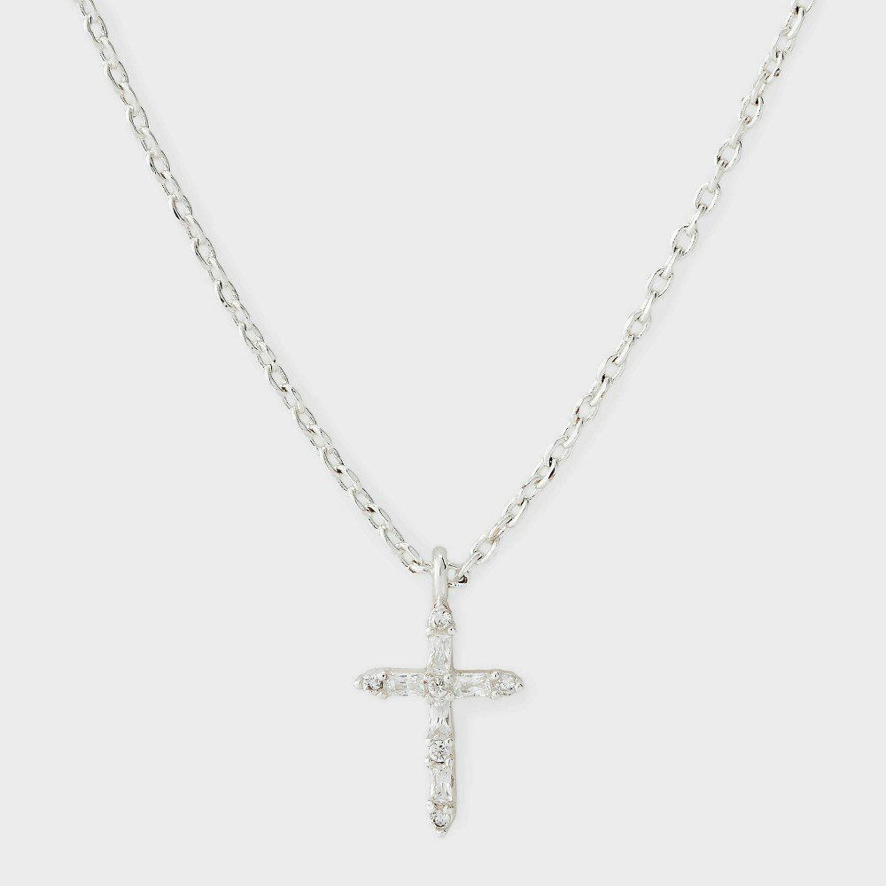A New Day Silver Cross Necklace: $19.99 A New Day Silver Cross Necklace: $19.99