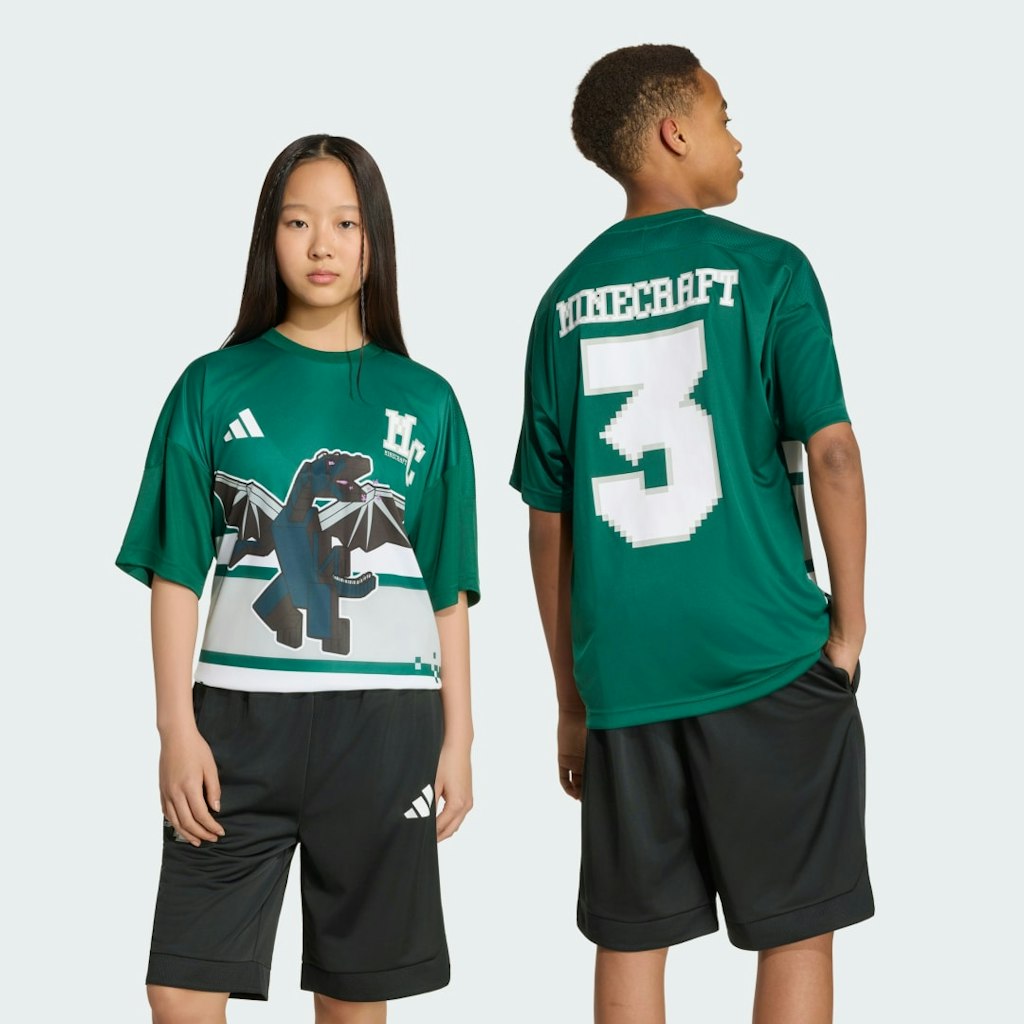 Adidas Minecraft T-Shirt: $28 Adidas Minecraft T-Shirt: $28