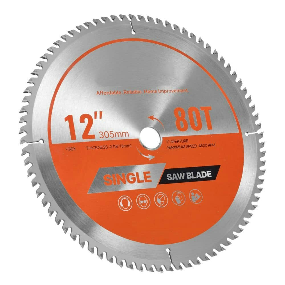 12-Inch 80-Tooth Circular Saw Blade: $30.77 12-Inch 80-Tooth Circular Saw Blade: $30.77