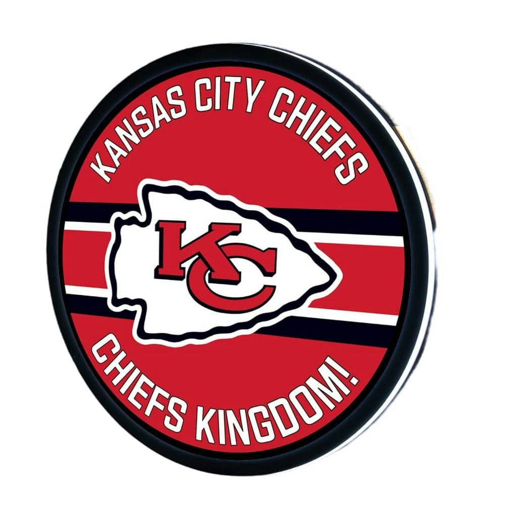 Kansas City Chiefs 15-Inch Round LED Lighted Sign: $180