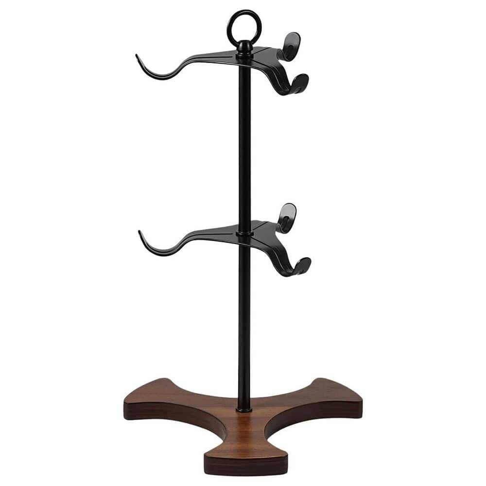 6-Hook Solid Wood and Iron Mug Tree Stand: $57.41 6-Hook Solid Wood and Iron Mug Tree Stand: $57.41