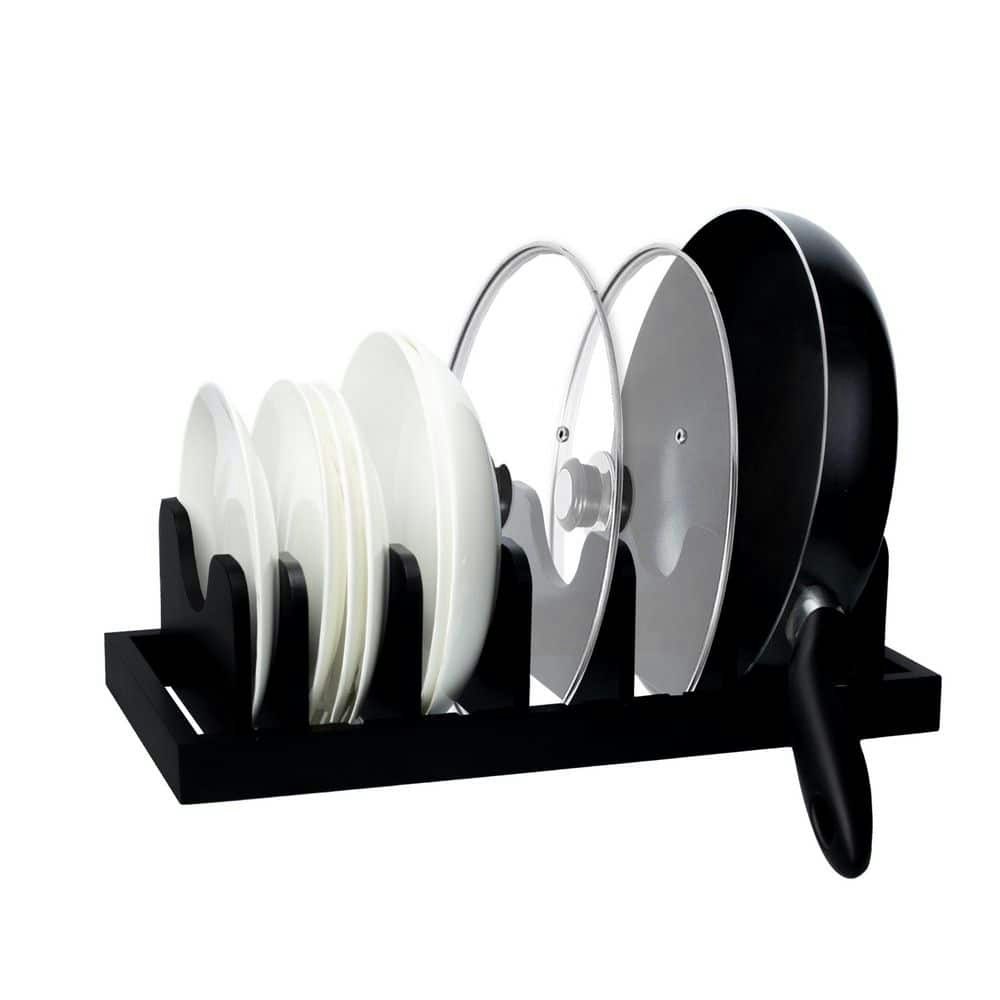 Black Wooden 13-Slot Organizer Rack: $69.72 Black Wooden 13-Slot Organizer Rack: $69.72