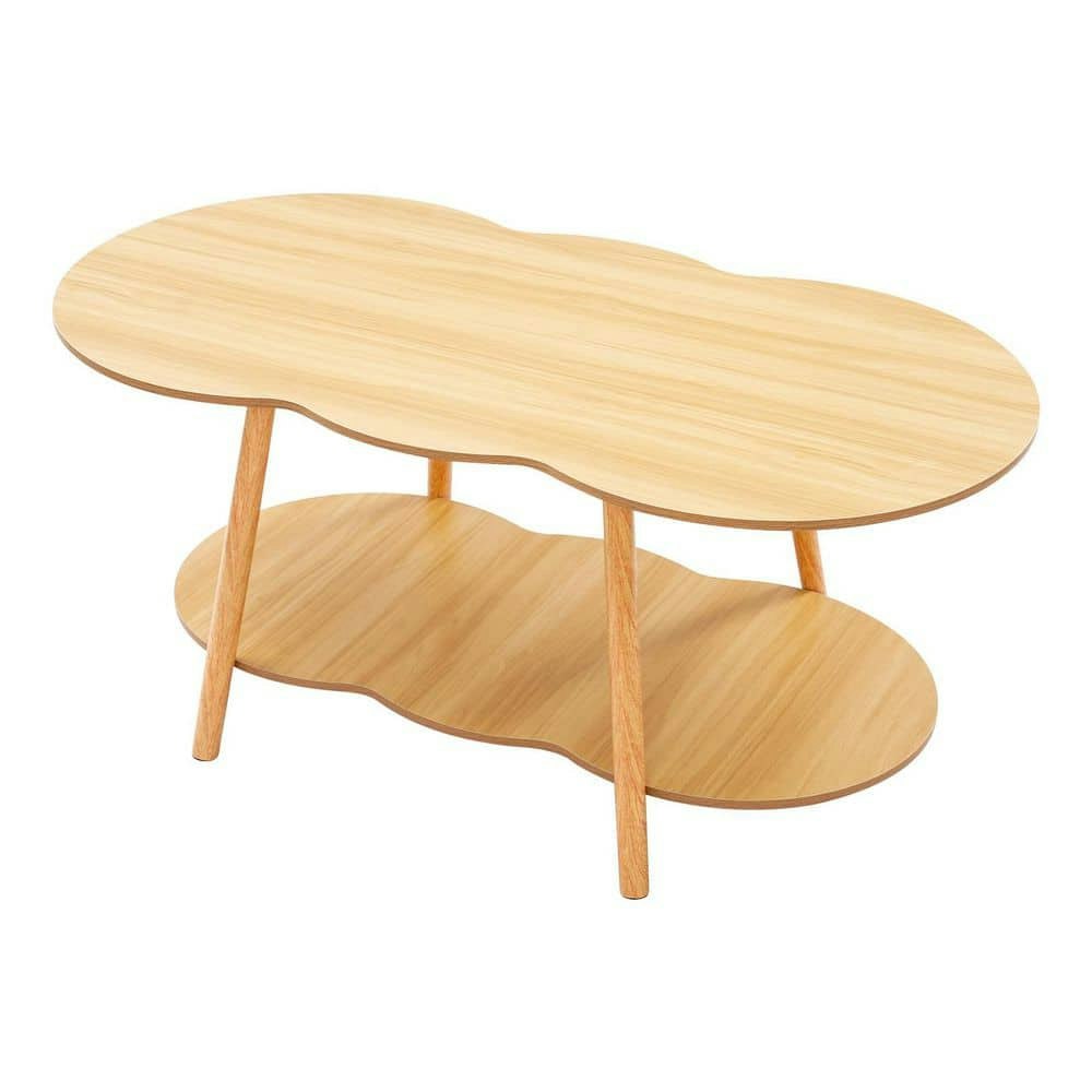 47.2-Inch 2-Tier MDF Coffee Table: $111.29 47.2-Inch 2-Tier MDF Coffee Table: $111.29