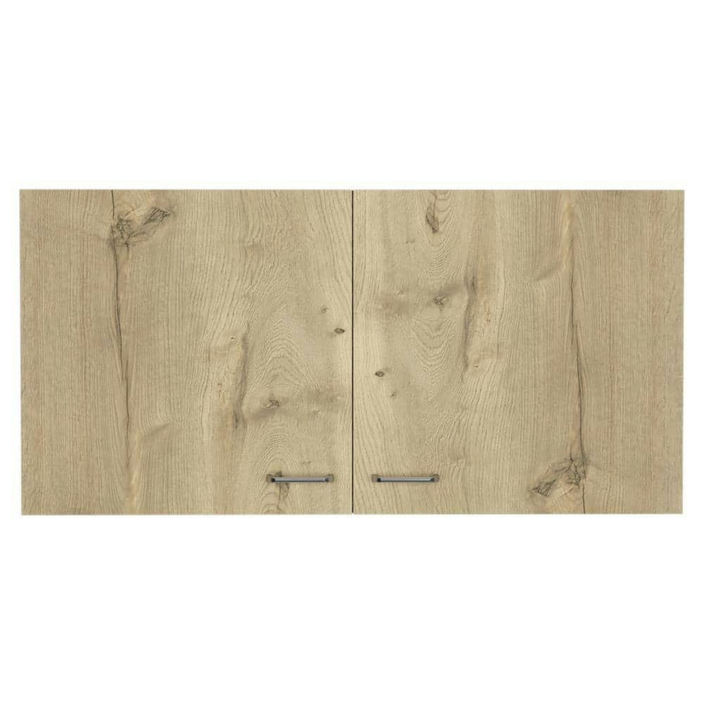 Oak Rectangle 39.3-Inch 2-Door Bathroom Wall Cabinet: $236.26 Oak Rectangle 39.3-Inch 2-Door Bathroom Wall Cabinet: $236.26