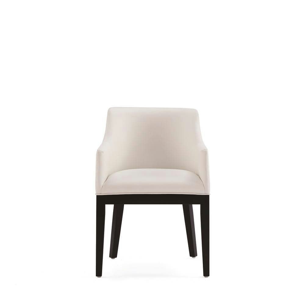 Gansevoort Faux Leather Dining Armchair: $249 Gansevoort Faux Leather Dining Armchair: $249