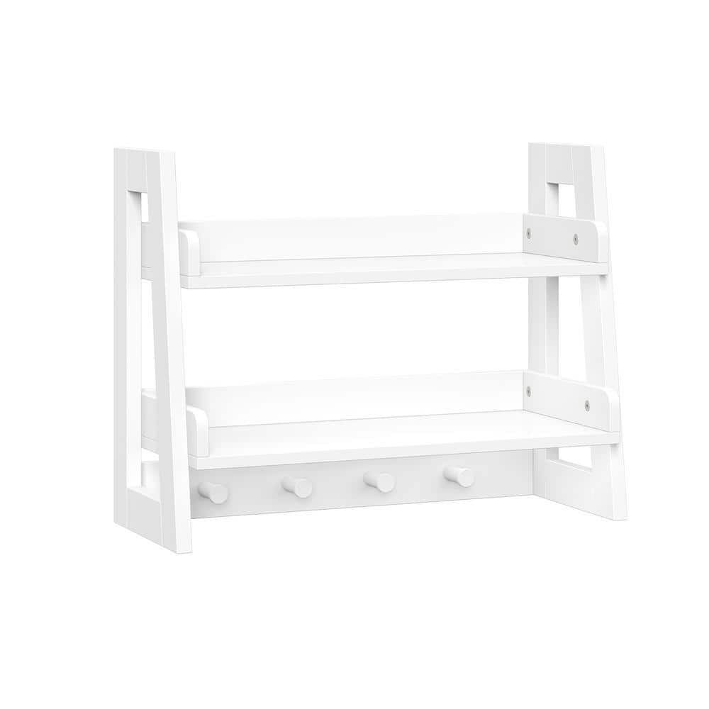 20-Inch 2-Tier Kids Ladder Bookshelf: $33.22