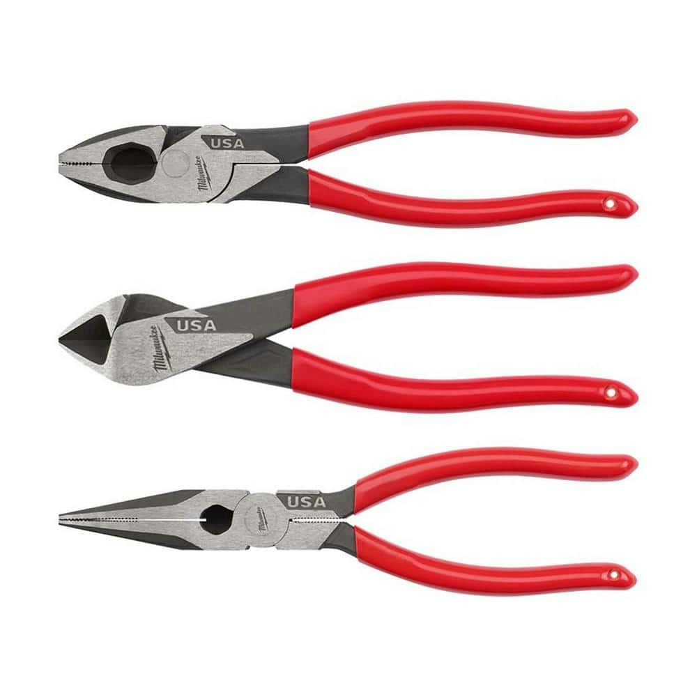 Linesman, Long Nose, and Diagonal Plier 3-Piece Set: $109.91 Linesman, Long Nose, and Diagonal Plier 3-Piece Set: $109.91