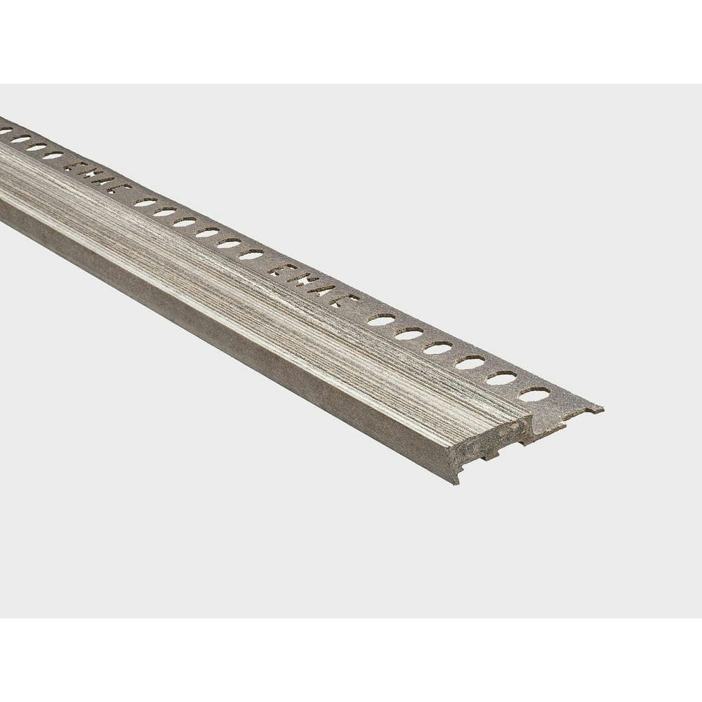 Novopeldano MaxiSoho 1/2-inch x 98-1/2-inch Composite Stair Nosing Trim: $102.63 Novopeldano MaxiSoho 1/2-inch x 98-1/2-inch Composite Stair Nosing Trim: $102.63