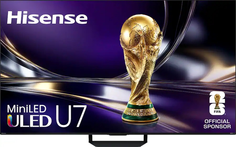 Hisense U7 55U7SG 55" 4K MiniLED Smart TV: $650 Hisense U7 55U7SG 55" 4K MiniLED Smart TV: $650