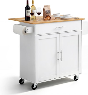 Vevor Kitchen Island Cart for $99 + free shipping