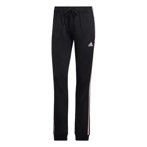 adidas Women's Essentials Warm-Up Slim Tapered 3-Stripes Track Pants: $8.80