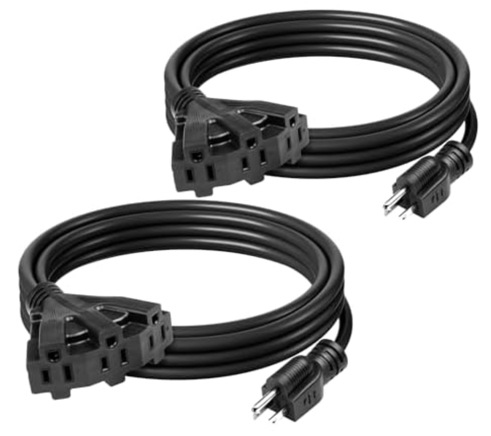 BN-Link 10-Foot Outdoor Extension Cord 2-Pack: $15