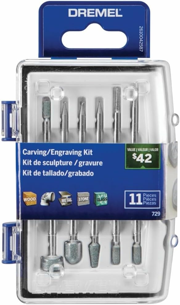 Dremel 11-Piece Carving & Engraving Kit: $9.98