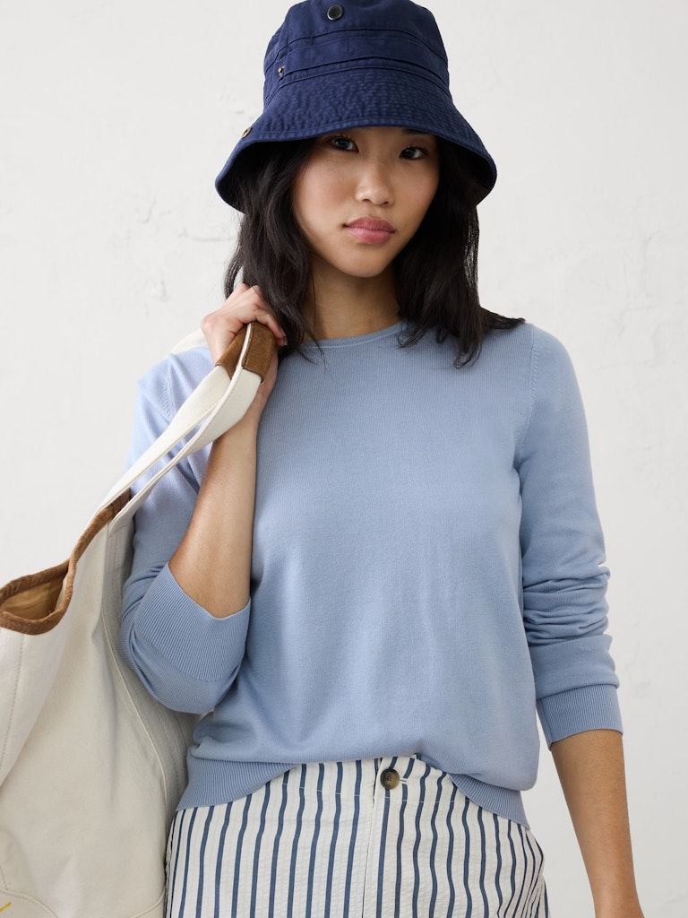 Forever Crew-Neck Sweater: $35 Forever Crew-Neck Sweater: $35