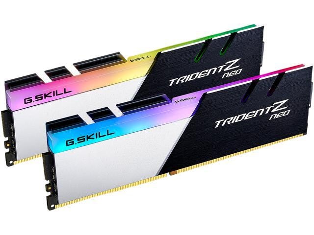G.Skill Trident Z Neo 32GB 2x16GB DDR4 3200 Desktop Memory Kit: $329