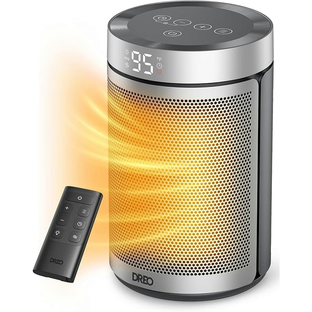 Dreo 1,500W Portable Electric Space Heater: $39.99 Dreo 1,500W Portable Electric Space Heater: $39.99