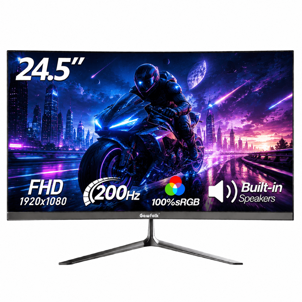 Gawfolk 24.5" 1080p Monitor: $99.99 Gawfolk 24.5" 1080p Monitor: $99.99