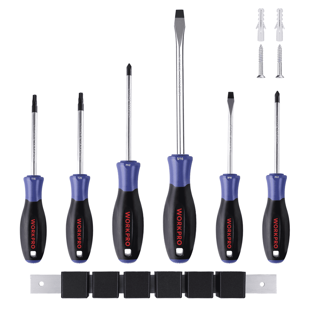Workpro 6-Piece Magnetic Screwdriver Set: $10.97 Workpro 6-Piece Magnetic Screwdriver Set: $10.97