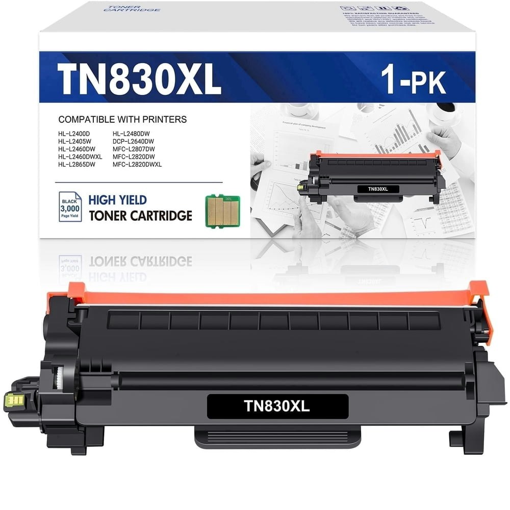 Brother TN830XL High-Yield Toner Cartridge 1-Pack: $16.58