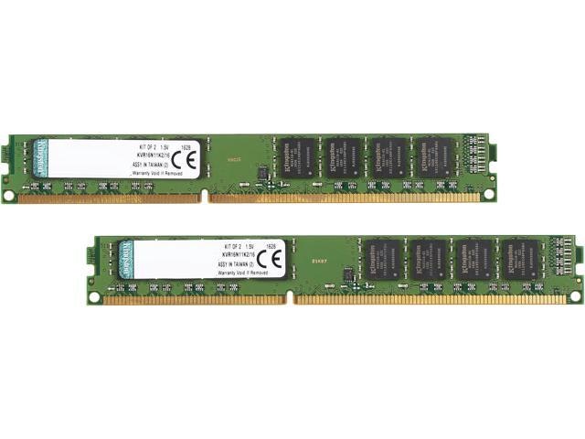Kingston 16GB 1600MHz DDR3 Desktop Memory 2-Pack: $79