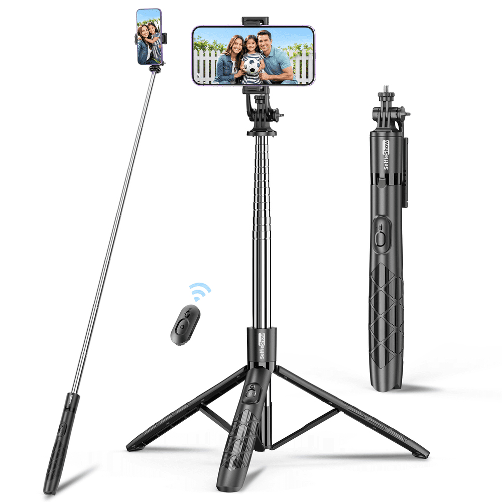 SelfieShow 71-inch Extendable Phone Tripod and Selfie Stick: $19.99