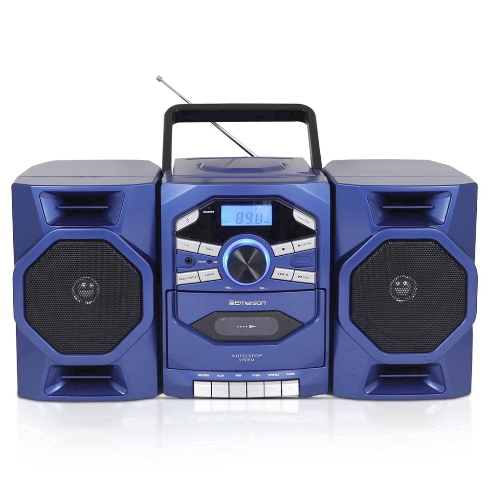 Emerson Portable CD and Cassette Player Boombox: $79.99